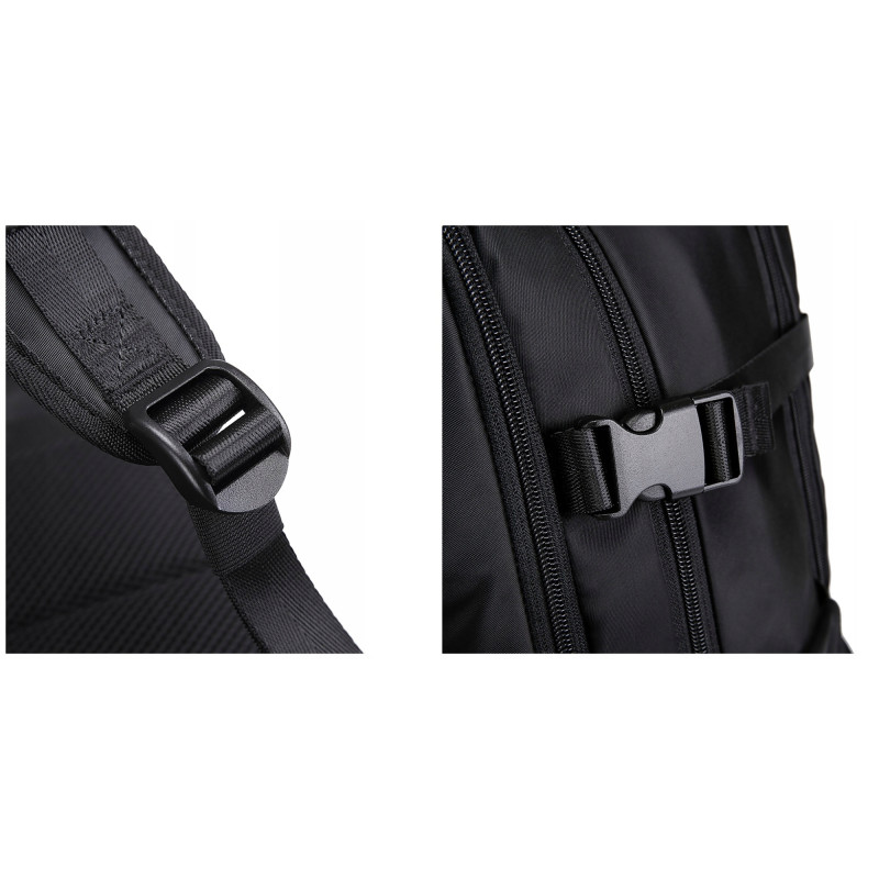 Torba podróżna bagaż plecak na laptop 17,3'' USB wodoodporny BANGE I087