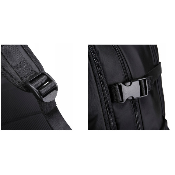 Torba podróżna bagaż plecak na laptop 17,3'' USB wodoodporny BANGE I087