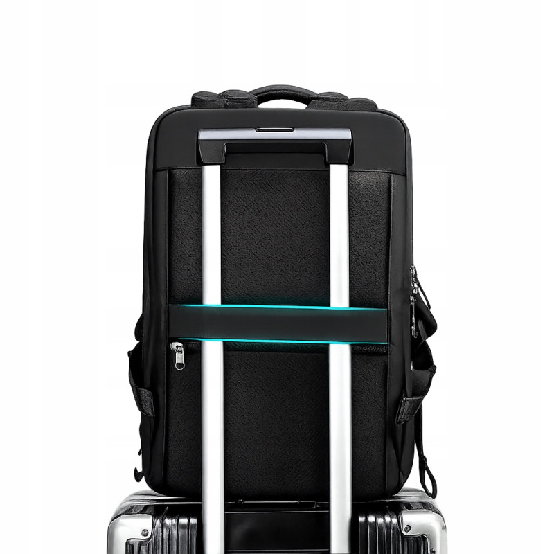 Plecak na laptopa 15,6” wodoodporny RFID otwierany walizka (I109)