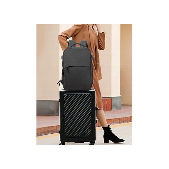 Plecak PAKKO Bagaż Podręczny do Samolotu Wizzair Rayanair 40x20x25 USB T140