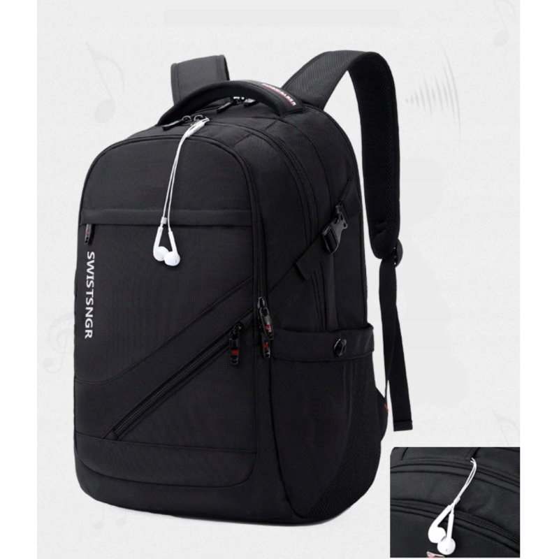 Wodoodporny Plecak na Laptopa 17 Cali USB (I084)