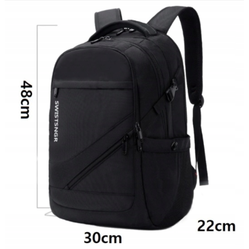 Wodoodporny Plecak na Laptopa 17 Cali USB (I084)