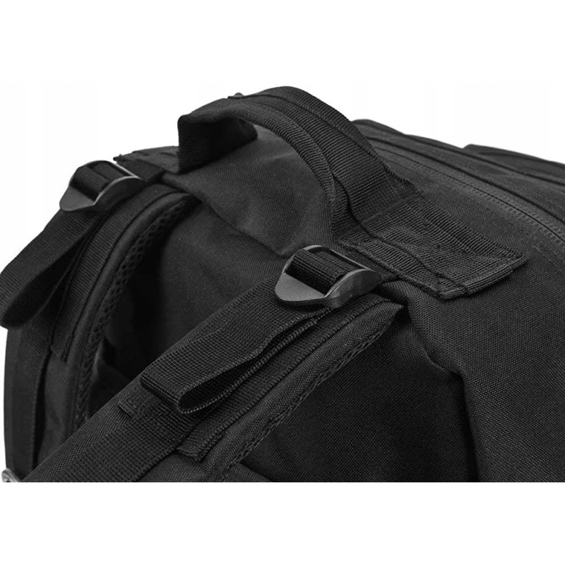 Plecak Taktyczny Wojskowy 45L CZARNY | Survival Militarne MOLLE (I011)