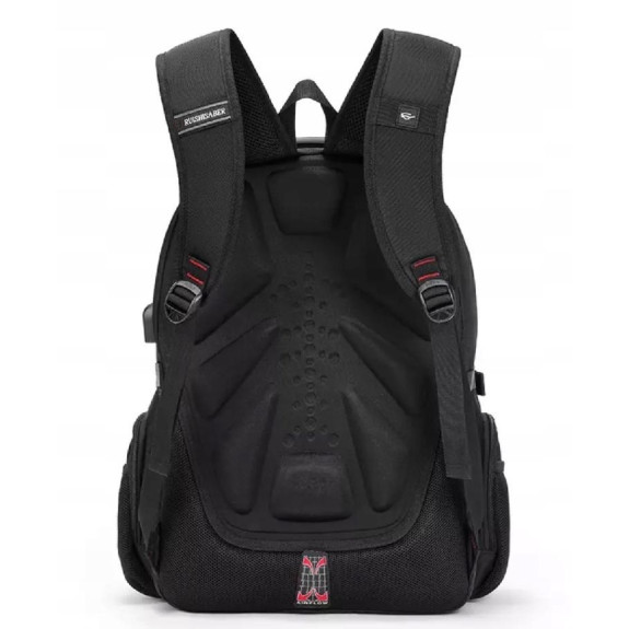 Plecak Wodoodporny na Laptopa 17,3" 38L Wyjście na Słuchawki I186
