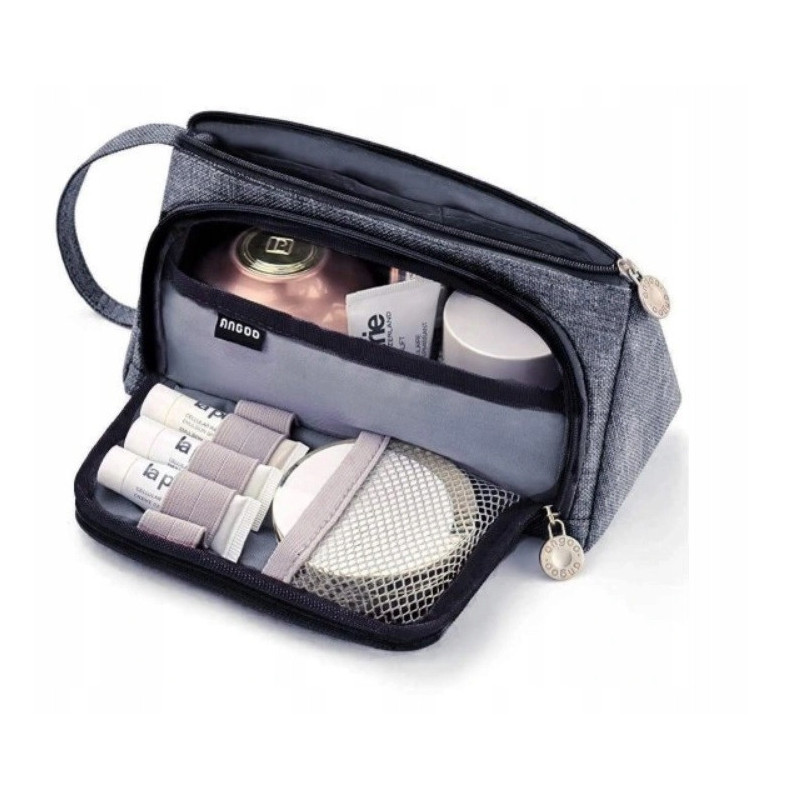 Bardzo Pojemny Szary Piórnik Szkolny