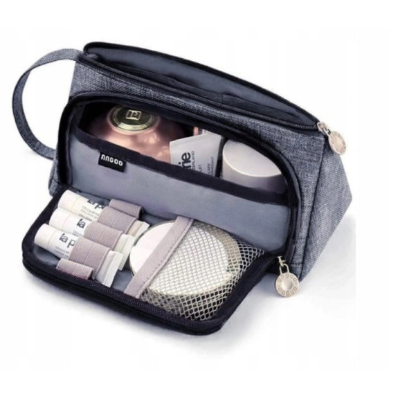 Bardzo Pojemny Szary Piórnik Szkolny