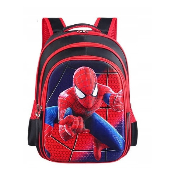 Czerwony Plecak Szkolny dla Chłopca Spider-man