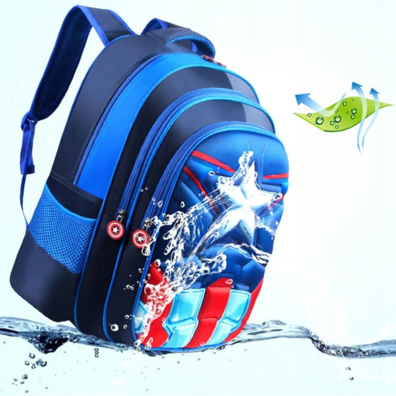 Czerwony Plecak Szkolny dla Chłopca Spider-man