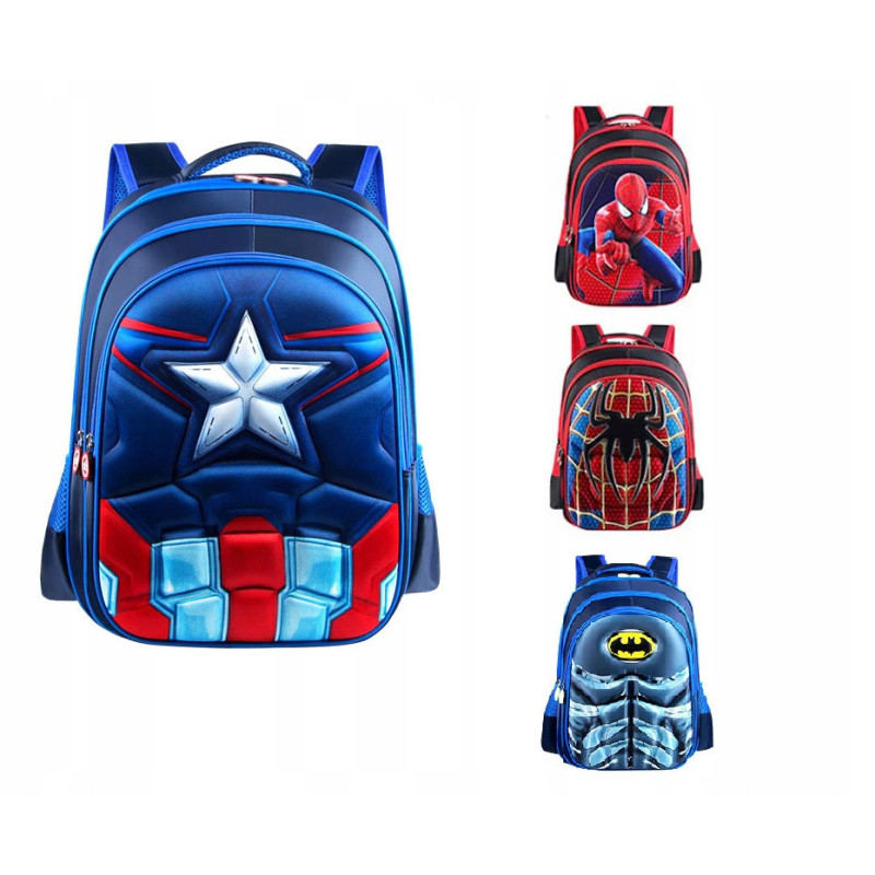 Czerwony Plecak Szkolny dla Chłopca Spider-man