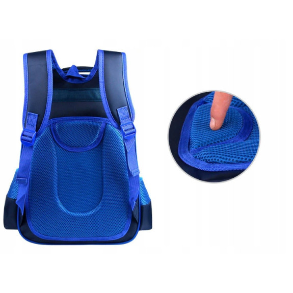 Niebieski Plecak Przedszkolny dla Chłopca Batman S