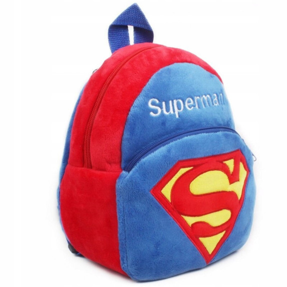 Pluszowy Plecak dla Przedszkolaka Superman - Bohaterski plecak 2