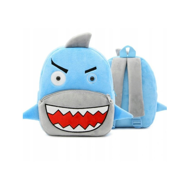 Pluszowy Plecak dla Przedszkolaka - Odkrywczy Rekin