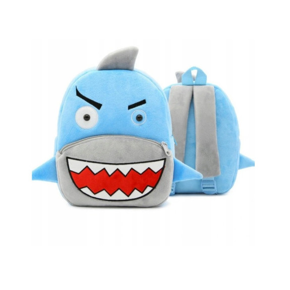 Pluszowy Plecak dla Przedszkolaka - Odkrywczy Rekin