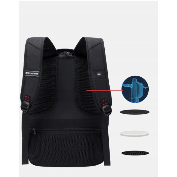 Wodoodporny Plecak na Laptopa 17 Cali USB (I084)