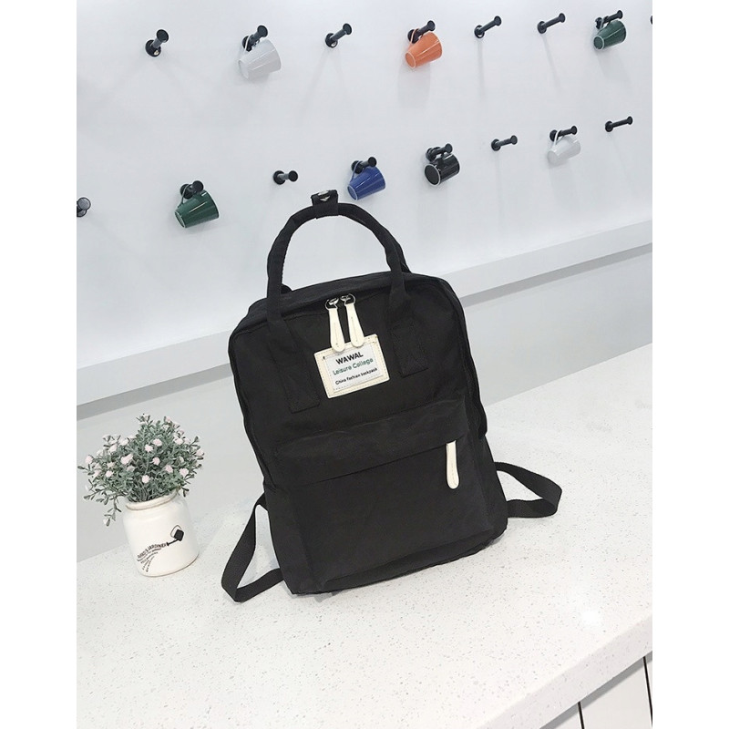 Miejski Plecak Damski Torba 2w1 - Czarny | Twój Miejski Towarzysz!