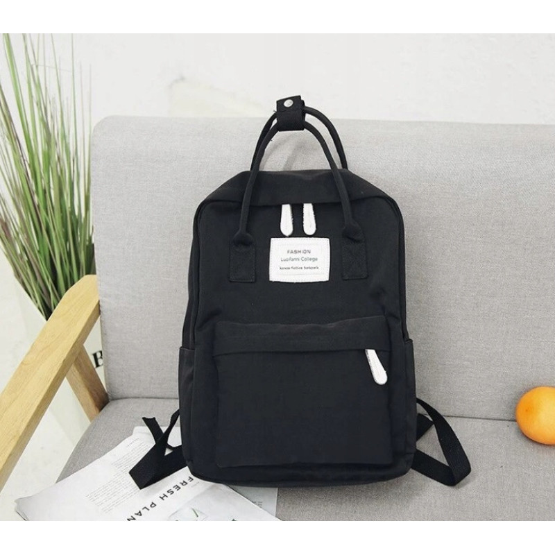 Miejski Plecak Damski Torba 2w1 - Czarny | Twój Miejski Towarzysz!