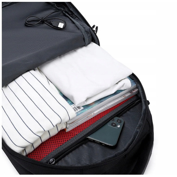 Wodoodporny Plecak na Laptopa 17 Cali USB (I084) Wodoodporny Plecak na Laptopa 17 Cali USB (I084)