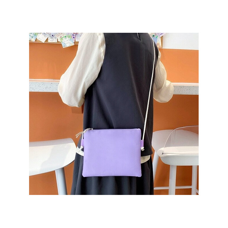 Fioletowo-Beżowy Plecak Szkolny Zestaw 4w1 - Plecakownia.pl🎒