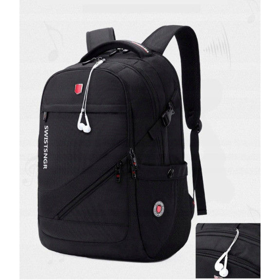 Wodoodporny Plecak na Laptopa 17 Cali USB (I084) Wodoodporny Plecak na Laptopa 17 Cali USB (I084)