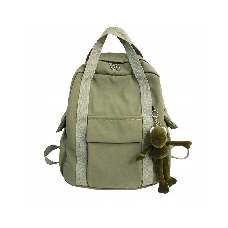 Plecak Szkolny Młodzieżowy Miejski w Kolorze Khaki 🎒👌