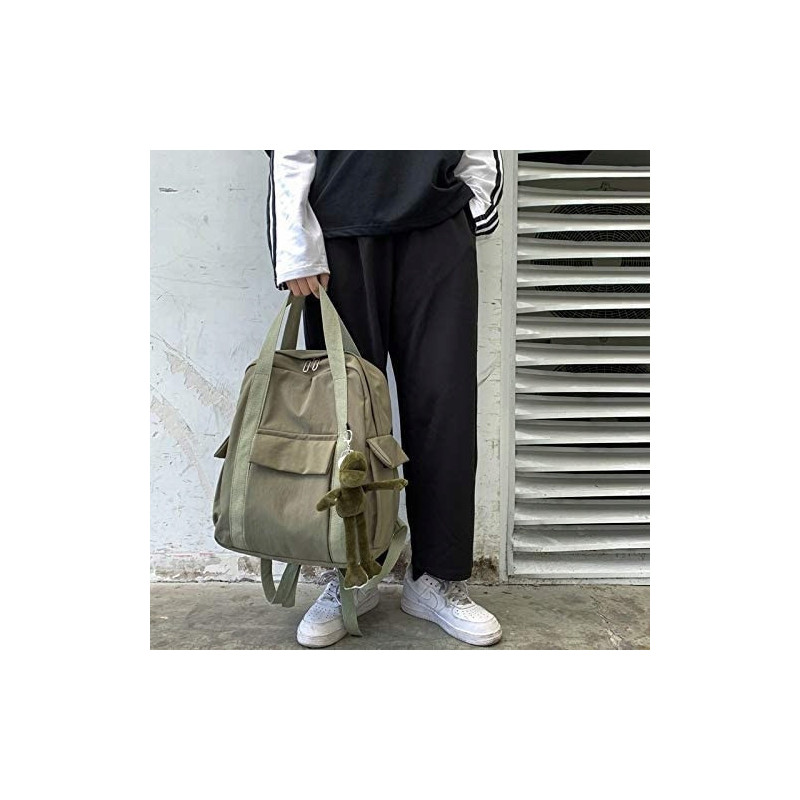 Plecak Szkolny Młodzieżowy Miejski w Kolorze Khaki 🎒👌