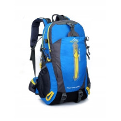 Niebieski sportowy plecak turystyczny 40L (i078)