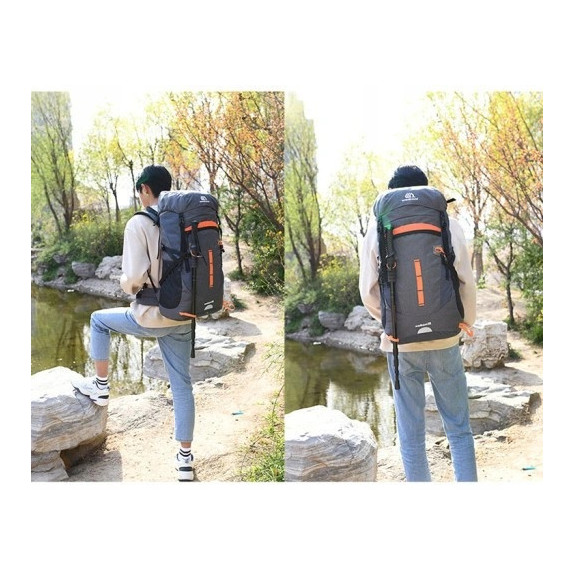 Plecak turystyczny trekkingowy 50L (I500) 2