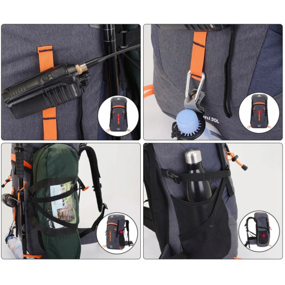 Plecak turystyczny trekkingowy 50L (I500)