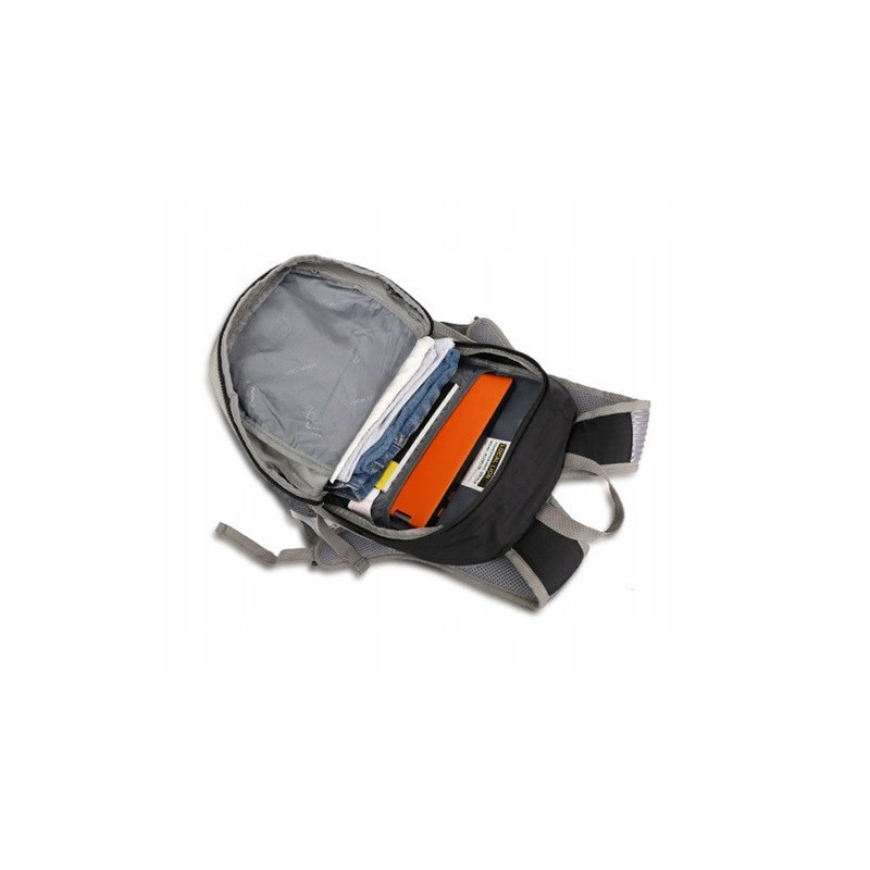 Szary Sportowy Plecak Turystyczny Wodoodporny 25L