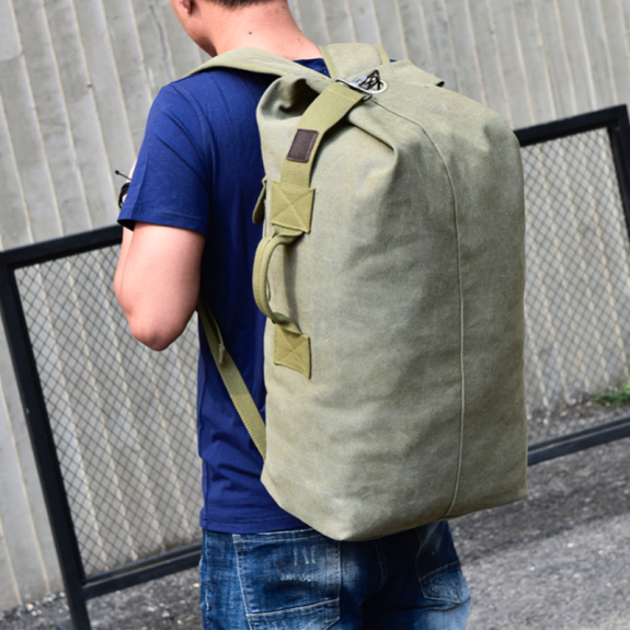 Torba Plecak Wojskowy 33L - Worek Żeglarski Marynarski Zielony | Plecakownia.pl 🎒