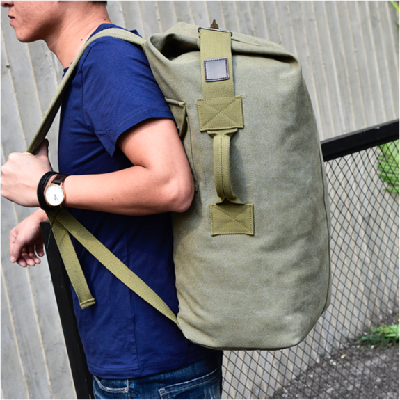 Torba Plecak Wojskowy 33L - Worek Żeglarski Marynarski Zielony | Plecakownia.pl 🎒