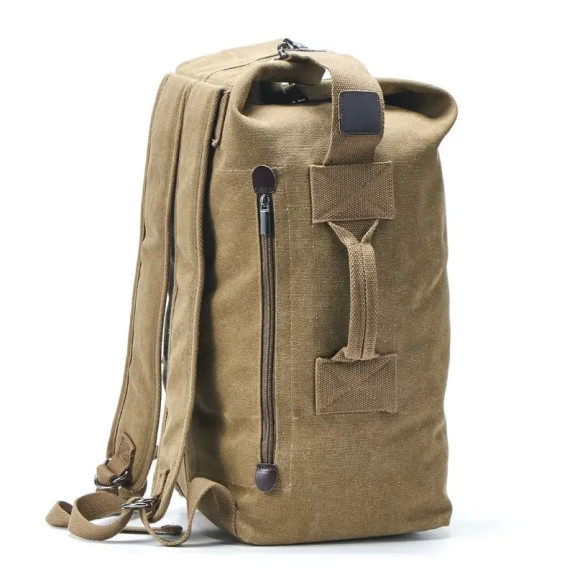 Torba Plecak Wojskowy 33L - Worek Żeglarski Marynarski Khaki | Plecakownia.pl 🎒
