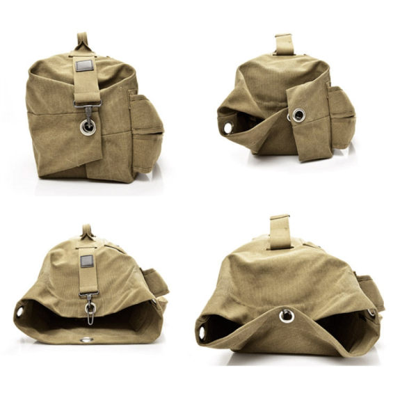 Torba Plecak Wojskowy 33L - Worek Żeglarski Marynarski Khaki | Plecakownia.pl 🎒