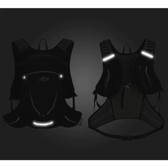 Plecak Rowerowy 16L z Kieszenią na Bukłak na Wodę