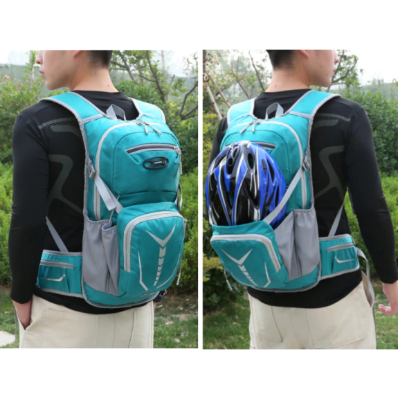 Sportowy plecak 12L damski męski czarny (PT004)