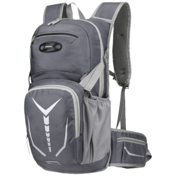 Sportowy plecak 12L damski męski szary (PT005)