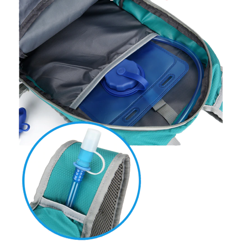 Sportowy plecak 12L damski męski szary (PT005)